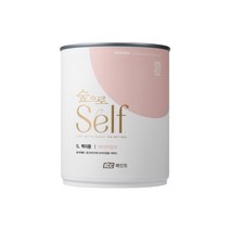 KCC숲으로 셀프 벽지페인트 실크벽지 친환경페인트 1L, 로얄화이트