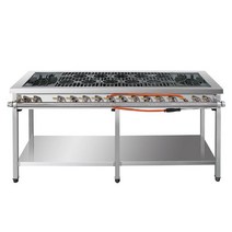 업소용 가스렌지 간택기렌지 1800 양열 2열2구 1열10구, LPG, 택배수령（착불）