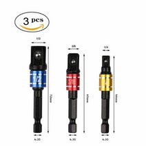 복스대 복스알 렌치 소켓 토크 조인트 스패너 38Pcs 14 38 12 컬러 육각 정사각형 헤드 소켓 확장 바 전기, 03 type33Pcs
