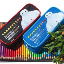 디즈니 마블 캐릭터 필통 모음 캐릭터필통 천필통 패브릭필통 겨울왕국 프린세스 공주 스파이더맨 어벤져스 공룡 필통, 031_빅히어로 Solo 블랙, 1개