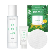 듀이트리 순수 진정 스네일 에센스 워터 150ml + 패드 + 크림 20ml, 1세트