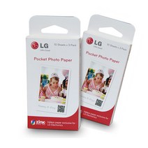 LG PD261/269/239 포켓 사진 포토 프린터 인화지, 30매