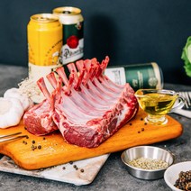 초원식품 (냉장 냉동)12개월미만 양통프렌치랙800g-900g, (냉동)양통프렌치랙800g-900g, 1