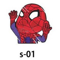 도소 캐릭터스티커 유리스티커 차량용 자동차스티커 자동차꾸미기 튜닝용품, s-01