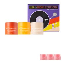 [BTSx라네즈] 립슬리핑 마스크 Lip&pop 에디션 세트, 단품, 단품