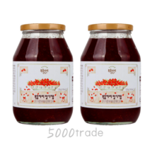 복음자리 대용량 국산 딸기잼 1050g 1+1, 복음자리 딸기잼 1050g x2병 (국산딸기잼)