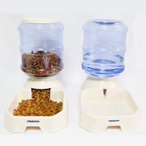 샵베이빌론 iCook 애견 반자동급식기 자동급수기 3.8L, 반자동 급식기(사료)