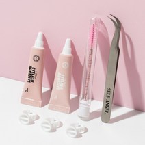 셀프천사 데일리 속눈썹 연장 재료 세트 래쉬 붙이기 키트, 접착제종류: 듀오풀-투명