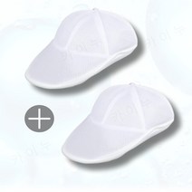카이누 모자 전용 빨래 세탁망 혼용가능, 화이트2P, 1개