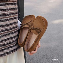 여자 로퍼 스웨이드 모카신 플랫슈즈 구두 수제화 하객룩 신발 성수동 여성 블로퍼 발레리나 메리제인 a7
