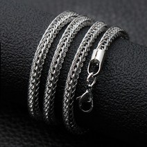 써지컬스틸 폭스체인 목걸이
