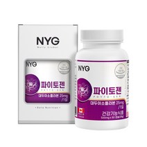 파이토젠 대두 이소플라본 여성 뼈 건강 캐나다 직수입 식약처인증 건강기능식품, 1개, 60캡슐