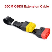 차량진단기 자동차진단기 OBD2 obd2 인포카 Obdii 연장 케이블 16 핀 남성-여성 36cm60cm thinkdiag easydiag bd2 커넥터 16pin 진단, 60cm