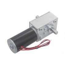 웜기어 감속기 모터 더블 샤프트 31ZY 영구 자석 DC 터빈 웜 기어 모터 12v24V 커튼 기계 빌보드, 06 40rmp_01 12V