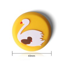 귀여운 음소거 도어 스톱퍼 벽 보호 안전 충격 흡수기 도어 핸들 범퍼 보안 방수 투명 벽 프로텍터