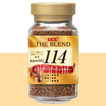 UCC 유씨씨 더 블렌드 114 90g / 인스턴트 병커피 블랙 수입커피, 1병, 1개