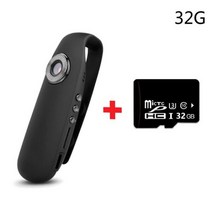 자전거 바디캠 캠코더 초소형 액션캠 Mini Wifi Camera Full HD 1080P Portable Camara Police Video Recorder Body Cam Sp, D