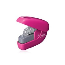 PLUS 스테플러 페이퍼 클린치 심 필요없는 SL-106NB, 02-그린