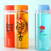 케케케) 국산친환경 마이보틀 텀블러 (인쇄주문 제작 가능), 아이스_블루, 500ml