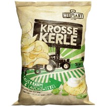 HeiMart Potato Chips 하이마트 독일 사워크림 앤 스프링 어니언 감자칩 115g 10팩