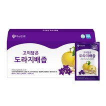 오가닉가든 고이담은 도라지배즙, 2400ml, 1개입