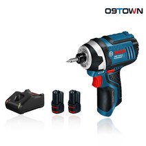 보쉬 GDR 10.8V-LI 충전 임팩트 드라이버 10.8V 2.0Ah 2팩 06019A69B3