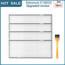 진공 청소기 메인 브러시 걸레 교체 부품 Roborock S7 Maxv 울트라 먼지 가방 액세서리 샤오미 G10S 프로 140844, 5pcs
