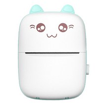 레이저각인기 레이저 페커 마킹기 커팅기 각인 무선 종이 프린터 휴대용 블루투스 기계, 1롤이 있는 파란색