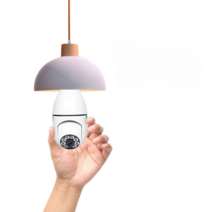E27 벌브 카메라 HD 1080P 와이파이 감시 와이드 앵글 모션감지 보안 CCTV 홈 모니터, 1PCS Camera 64G