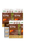 밀크씨슬 5박스 5개월분 GNM자연의품격 간기능 간건강, 4) 유기농 밀크씨슬 2개월분 (+콜라겐구미)