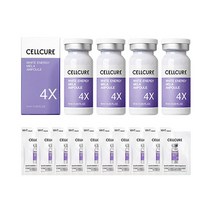 셀트리온 셀큐어 화이트 에너지 멜라앰플 4X 10ml x4 + 체험분 10매_M, 상세페이지 참조
