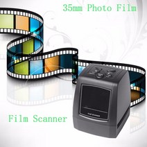 필름스캐너 35mm lcd 스캔 사진 네거티브 슬라이드 뷰어 흑백에서 jpeg