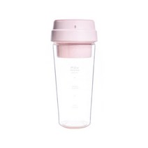 닭가슴살믹서기 초고속 진공블렌더 무선 레트로 미니믹서기 푸드프로세서 xiaomi mijia 17pin 스타 과일 컵 휴대용 믹서기 미니 과즙 믹서 400ml 자기 충전 초 빠른, 분홍, 협력사, Pink