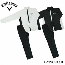 캘러웨이 2021년 신모델 남성용 골프 레인웨어 세트 C21989110, 블랙
