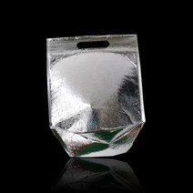 지퍼식 보냉팩 보냉봉투 25X28cm 밑면5.5cm 10매, 1