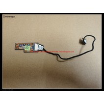 노트북 마우스패드 잠금 DELL Alienware M17x R3 R4 노트북 LED 보드 LS-6603P PAR00 NUM 잠금 케이블 DC02, 한개옵션0