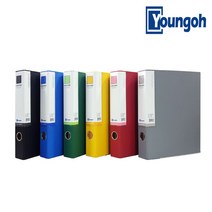 영오산업 합지D링바인더, 1개, 5CM 회색