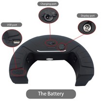 imortor3.0 전기 자전거 키트 배터리 36v 350w 허브 모터 전자 자전거 변환 키트 앞 바퀴 26 인치 휠 eu us stock, 배터리만