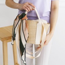 미쓰백 느낌 라탄백 에코 숄더백 밀짚 토트백 손가방 여름 크로스백