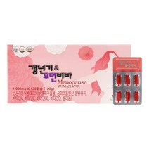 갱년기 앤 우먼비바 회화나무열매 추출물 1 000mg x 120캡슐, 4박스(8개월)
