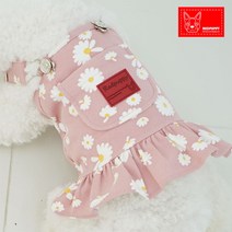 [레드퍼피] mulrise moon 멜빵 애견용품, 상품선택:물오름멜빵핑크S