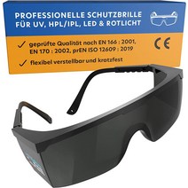 UV 700 PSA/PPE - 적색광 차단 및 IPL 의료용 공업용 보안경 EU승인