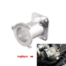 BMW 5 시리즈 E60 E61 E61N 520I 525D 530D 535D EGR 키트 EGR1118 알루미늄 블랭킹 바이 패스, 기본