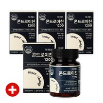이너띵스 콘드로이친 콘도로이친 콘드레이친 콘드라이친 콘도로친 1200, 60정 x 3+1개 (40%할인), 600mg