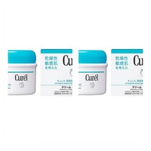 큐렐 카오 스킨 케어 모이스쳐 크림 수분 Curel Kao Skin Care Moisture Cream Pd. 90G 2개