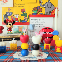 구슬 하트 탑 소이 캔들, 아검아, 초콜릿