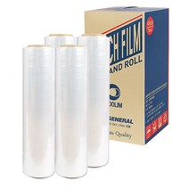 우림 스트레치필름 (G-25) 공업용랩 산업용 포장랩 파레트 랩핑 25Mic (4롤=1박스), 4롤