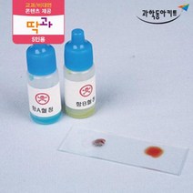 혈액형의 원래 판정 실험 키트 5인 과학실험놀이 실험관찰 과학실험교구 과학준비물 과학기자재 과학수업