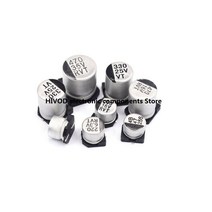 신제품 알루미늄 전해 축전지 SMD6.3X5.4/6.3*7.7 8X10.5 10*10.5 10V 16V 25V 35V 50V 220UF 330 470UF, 09 25V220UF 6.3X7.7