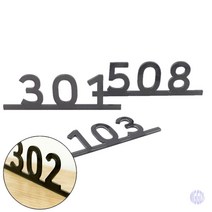 블랙 호실판 1P 우편번호판 우체통숫자 우체통호실판 우편함호실판번호호수, 507